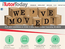 Tablet Screenshot of itutortoday.com